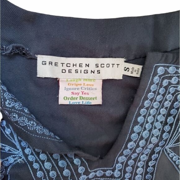 Gretchen Scott embroidered tunic dress - Picture 6 of 7